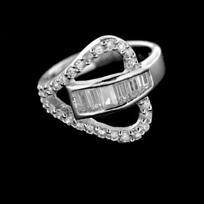 Stříbrný prsten R451