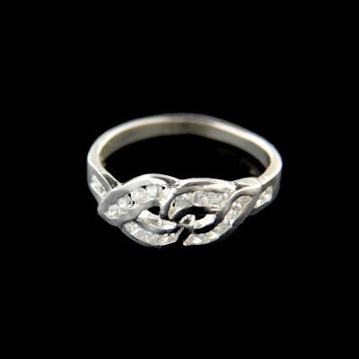 Stříbrný prsten R589