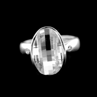 Stříbrný prsten R696